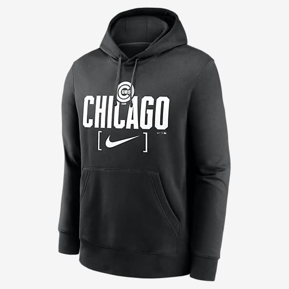 Black Chicago Cubs Hoodies. Nike
